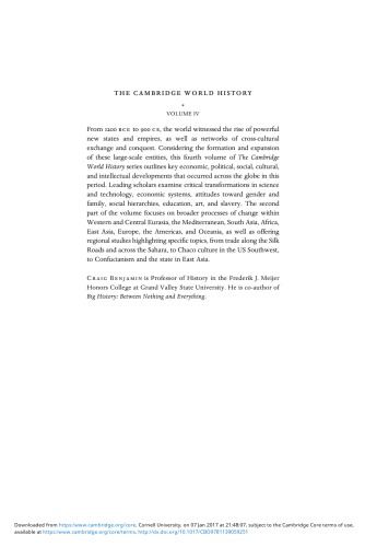 A World with states, empires, and networks, 1200 BCE - 900 CE