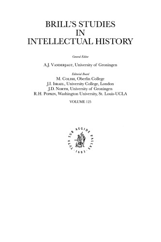Ideas, Mental Faculties and Method. The Logic of Ideas of Descartes and Locke and Its Reception in the Dutch Republic, 1630-1750