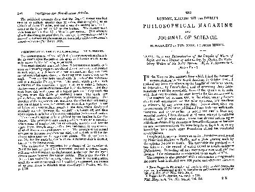 On a new Determination of the Lengths of Waves of Light and on a Method of determining by Optics the Traslatory Motion of the Solar System