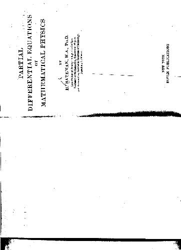 Partial differential equations of mathematical physics