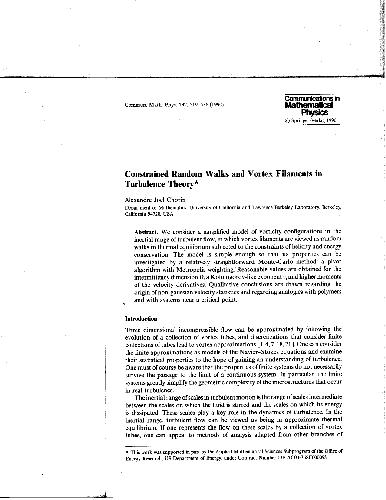 Random walks and turbulence