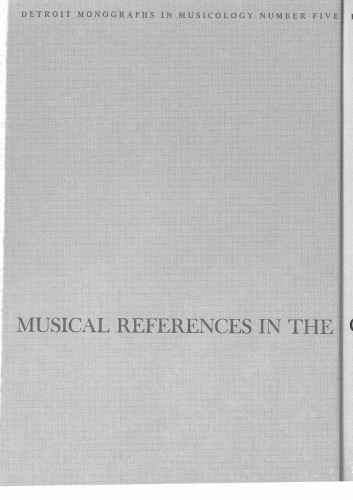 Musical References in the Chinese Classics