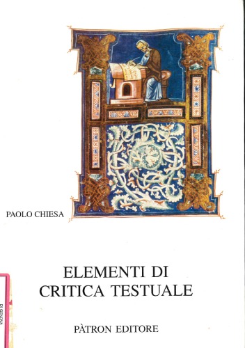 elementi critica testuale