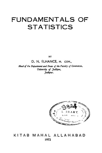 Fundamentals of Statistics