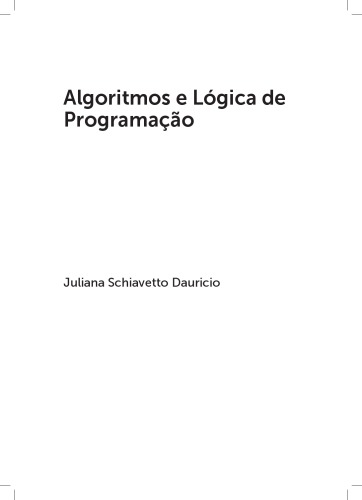 Algoritmos e lógica de programação