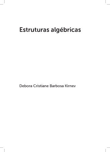 Estruturas algébricas