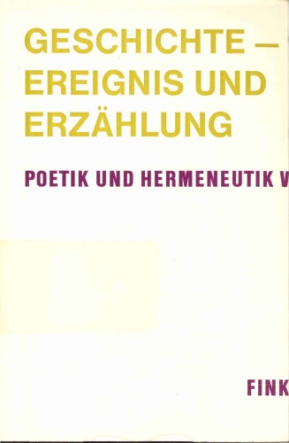 Geschichte. Ereignis und Erzählung