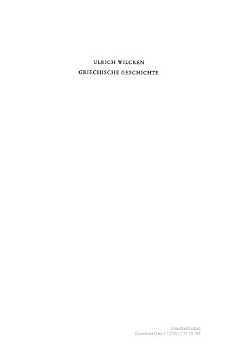 Griechische Geschichte im Rahmen der Altertumsgeschichte