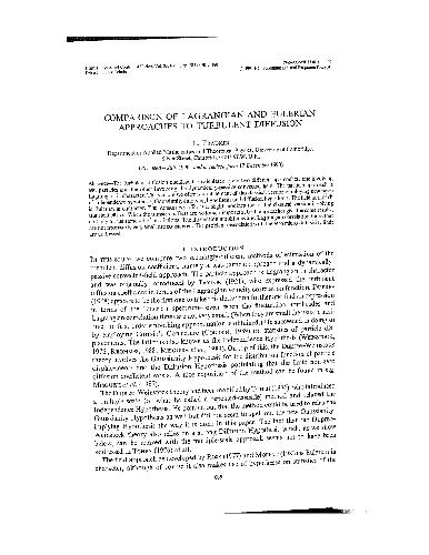 Scalar transport PPCF