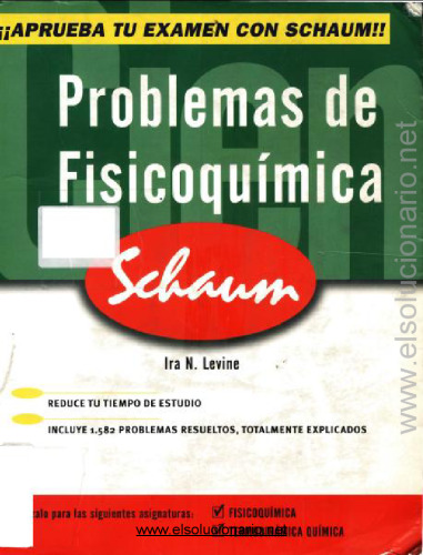 Problemas de fisicoquímica