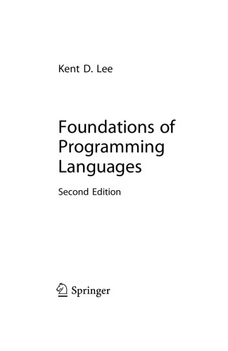 Foundations of Programming Languages