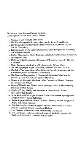 Walter Benjamin’s Other History: Of Stones, Animals, Human Beings, and Angels