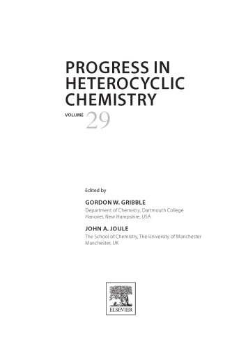 Progress in Heterocyclic Chemistry