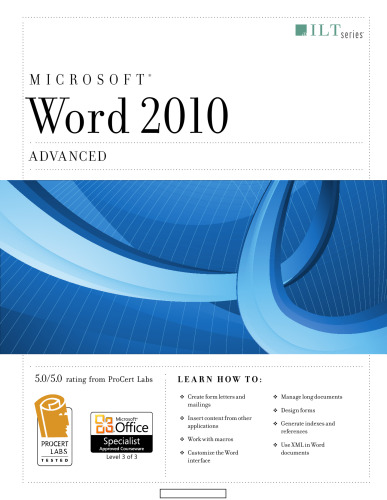 Word 2010: Advanced + Certblaster + Data