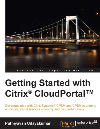 Getting Started with Citrix CloudPortal
