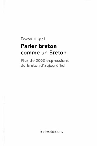 Parler Breton comme un breton