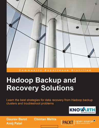 Hadoop Backup and Recovery solutions