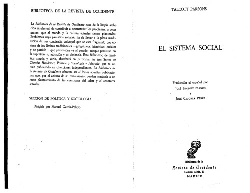 El sistema social