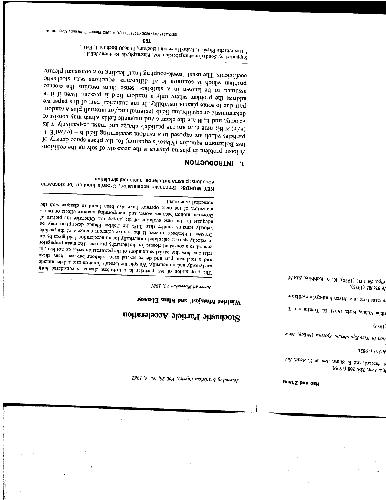 Stochastic particle accleration