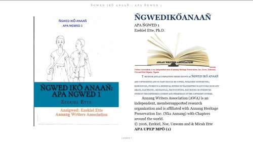 Ñgwed Ikö Anaañ: Apa Ngwed 1