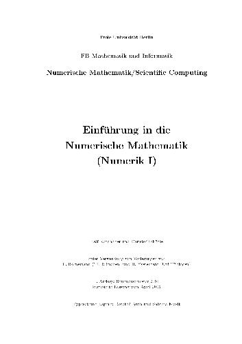 Numerische Mathematik 005