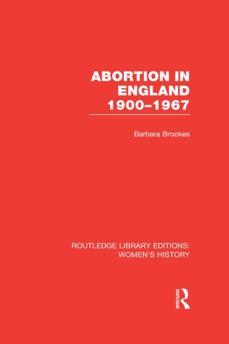 Abortion in England, 1900–1967
