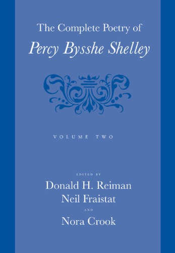The Complete Poetry of Percy Bysshe Shelley