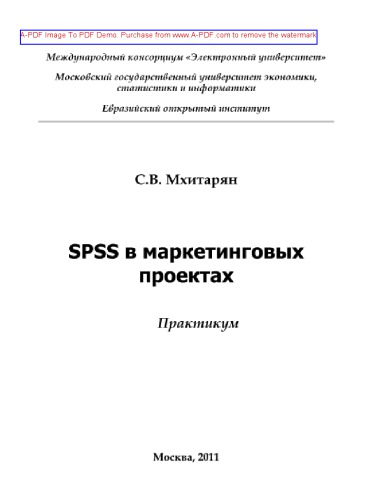 SPSS в маркетинговых проектах