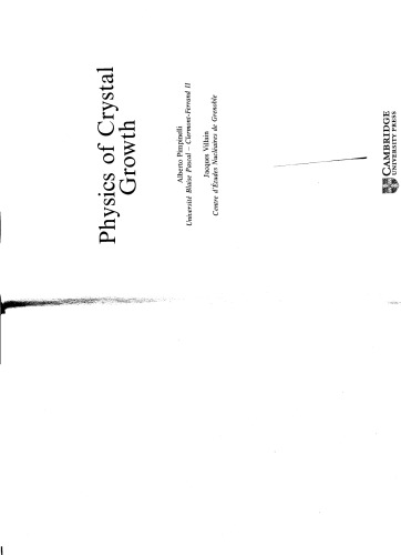 Physics of crystal growth