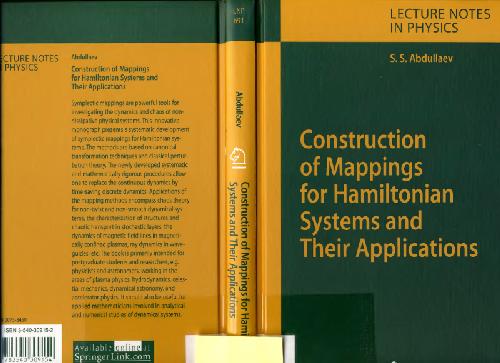 Construction of mappings for Hamiltonian systems and their applications PD