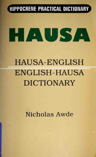 Hausa-English / English-Hausa Dictionary