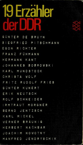 19 Erzähler der DDR