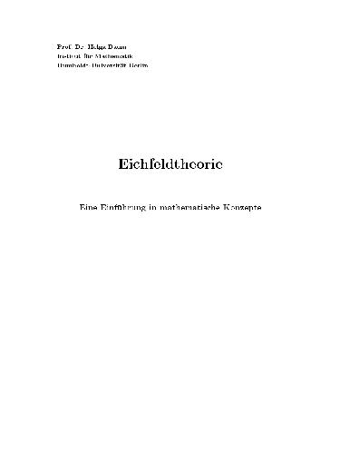 Eichfeldtheorie 002