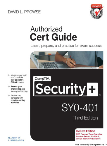 CompTIA Security+ SY0-401 Cert Guide, Deluxe Edition