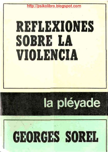 Reflexiones sobre la violencia