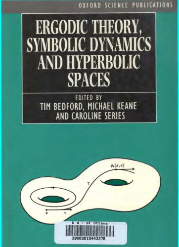 Ergodic theory, symbolic dunamics and hyperbolic spaces
