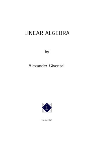 Linear Algebra