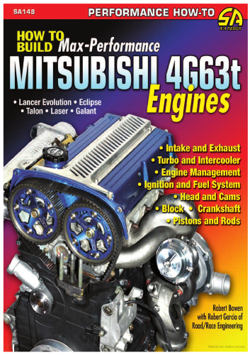 How to Build Max-Performance Mitsubishi 4G63t Engines
