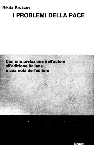 I Problemi della pace