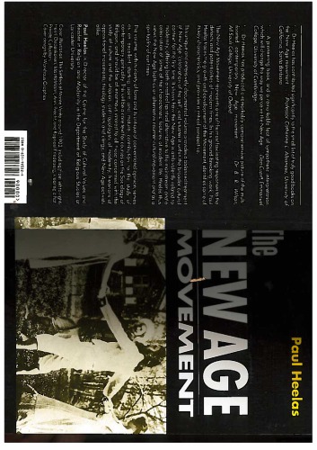 The New Age Movement: the Celebration of the Self and the sacralization of Modernity