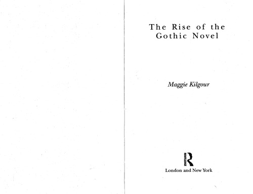 The Rise of the Gothic Novel