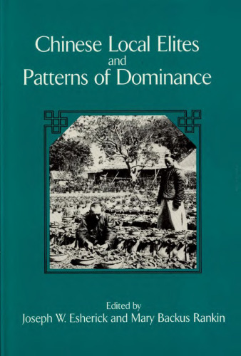 Chinese Local Elites and Patterns of Dominance