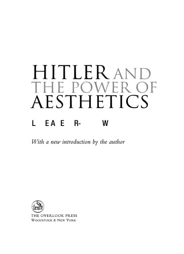 Hitler and the Power of Aesthetics