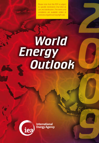 World Energy Outlook 2009.