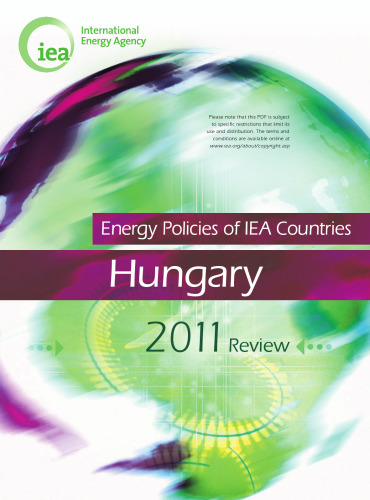 Energy policies of IEA countries. Hungary 2011 review