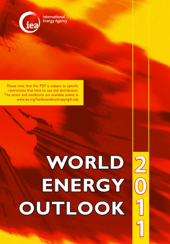 World energy outlook 2011.