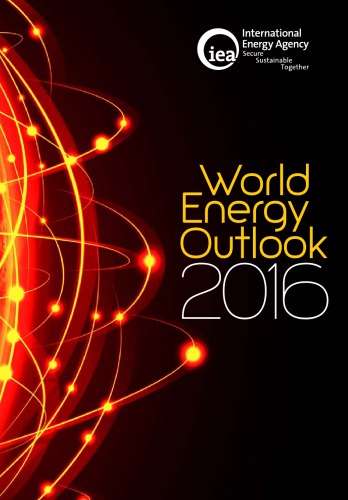 World energy outlook 2016.
