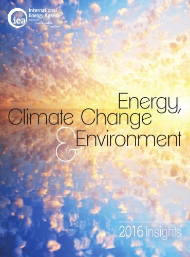 Energy, Climate Change and Environment : 2016 Insights.