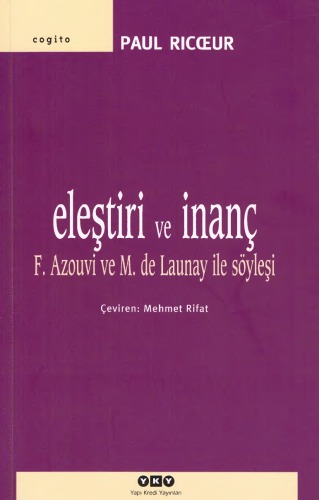 Eleştiri ve inanç