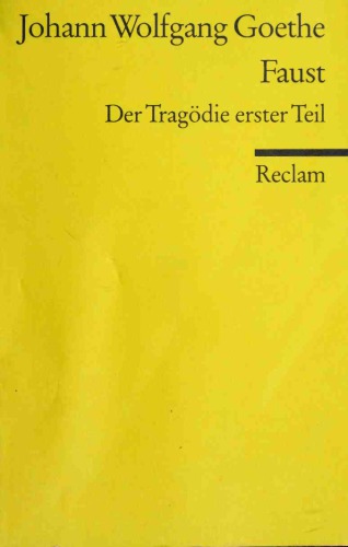 Faust. Der Tragödie erster Teil